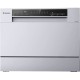 DISHWASHER ΜΙΝΙ  TTS-55065D (D / SILVER / 6 ΣΕΡΒ)